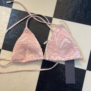 Triangl Vinca Cotton Candy Bikini Top